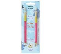 Groves & Thames FLR I/C 14CMX6.00MM - Knitting Pins: Circular: Interchangeable: Hand Coloured: Flair: 14cm x 6.00mm - Pony Groves & Thames Multicolor