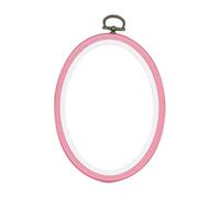Vervaco Frame: Plastic: 10 x 14cm: Pink, 10 x 1 x 14 cm