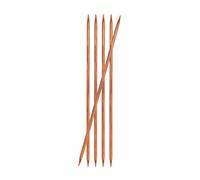 Groves & Thames Ginger: Knitting Pins: Double-Ended: 15cm x 4.50mm: Set of 5 Groves & Thames Multicolor