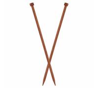 Groves & Thames GINGER SP 30X8.00 - Ginger: Knitting Pins: Single-Ended: 30cm x 8.00mm - KnitPro Groves & Thames Multicolor