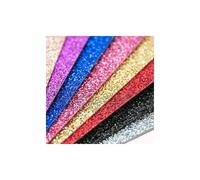 Groves & Thames Glitter Felt Sheets: 30 x 23cm: Black: Pack of 10 Pieces in Black | Size: 30 x 23 cm Groves & Thames Black 30 x 23 cm