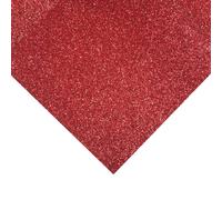 Groves & Thames Glitter Felt Sheets: 30 x 23cm: Red: Pack of 10 Pieces in Red | Size: 30 x 23 cm Groves & Thames Red 30 x 23 cm