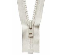Groves & Thames HYV/W O/E ZIP 56CM - Vislon Heavyweight Open End Zip: 56cm: Light Ecru - YKK Groves & Thames Multicolor