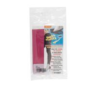 Groves & Thames I/O JERSEY FABRIC - Stretch Jersey Fabric: Iron-On: 20 x 15cm: Fuchsia - Marbet in Red | Size: 20 x 15 cm Groves & Thames Red 20 x 15 cm