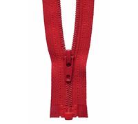 Groves & Thames LGT/W O/E ZIP 25CM - Light-Weight Open End Zip: 25cm: Red - YKK Groves & Thames Red