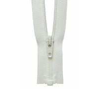 Groves & Thames Light-Weight Open End Zip: 25cm: Cream - YKK in Ivory Groves & Thames Ivory