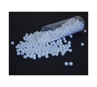 Groves & Thames Loose Bead Tube: 10mm (Approx 450):White in White Groves & Thames White