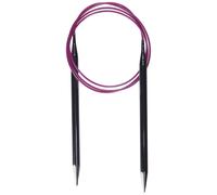 Groves & Thames NOVA FC 100X6.5 - Nova Metal: Knitting Pins: Circular: Fixed: 100cm x 6.50mm - KnitPro in Blue Groves & Thames Blue