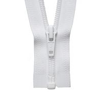 Groves & Thames NYLON O/E ZIP 36CM - Nylon Open End Zip: 36cm: White - YKK Groves & Thames White