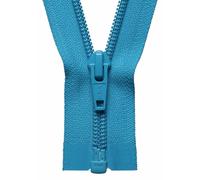 Groves & Thames NYLON O/E ZIP 41CM - Nylon Open End Zip: 41cm: Dark Dusky Blue - YKK Groves & Thames Blue