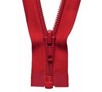 Groves & Thames NYLON O/E ZIP 41CM - Nylon Open End Zip: 41cm: Red - YKK Groves & Thames Red