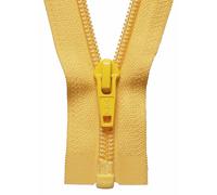 Groves & Thames NYLON O/E ZIP 46CM - Nylon Open-End Zip: 46cm or 18.11in: Yellow Gold - YKK Groves & Thames Gold