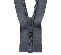 Groves & Thames NYLON O/E ZIP 51CM - Nylon Open End Zip: 51cm: Dark Grey - YKK Groves & Thames Multicolor