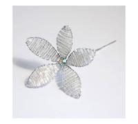 Groves & Thames Pick: Flower: Crystal Bead: 7cm: Pack of 1: SilverSilver in Silver Groves & Thames Silver