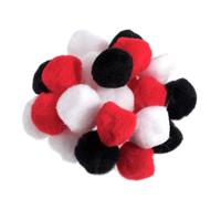 Groves & Thames POM-POMS 1IN PK100 - Pom Poms: 2.5cm: Assorted: Pack of 100 - Trimits Groves & Thames Multicolor