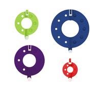 Groves & Thames POMPOM MAKER REJOICE - Split Pom Pom Maker - KnitPro in Red Groves & Thames Red