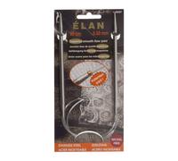 Groves & Thames S/S CIR KP 80CMX5.50 - Knitting Pins: Circular: Fixed: Stainless Steel: Elan: 80cm x 5.50mm - Pony Groves & Thames Multicolor