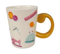 Groves & Thames SEWING MUG - Mug: Tape Measure Design - Groves Groves & Thames Multicolor