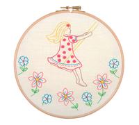 Groves & Thames SUMMER DAYS - Embroidery Kit with Hoop: Summer Days - Anchor Groves & Thames Multicolor