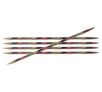 Groves & Thames Symfonie: Knitting Pins: Double-Ended: Set of Five: 15cm x 5.50mm Groves & Thames Multicolor