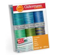Groves & Thames TSET COTTON 30 PK6 - Thread Set: Cotton No.30: 6 x 300m: 3 - Gutermann Groves & Thames Multicolor