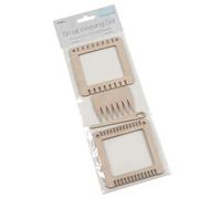 Groves & Thames WEAVING SET - Weaving Set: Two Small Frames, Comb & Needle - Trimits Groves & Thames Multicolor