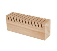 Groves & Thames WOODEN STAND - Display Stand: Wooden Block: 12 Slot - Milward Groves & Thames Multicolor