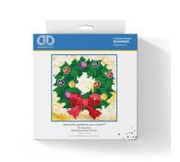 Groves & Thames XMAS WREATH - Diamond Painting Kit: Christmas Wreath - Diamond Dotz Groves & Thames Multicolor