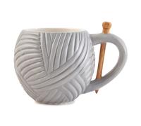 Groves & Thames YARN BALL MUG GREY - Mug: Yarn Ball Design: Grey - Groves Groves & Thames Multicolor