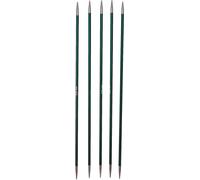 Groves & Thames ZING DP 20X3 - Zing: Knitting Pins: Double-Ended: Set of Five: 20cm x 3.00mm - KnitPro Groves & Thames Multicolor