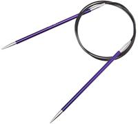 KnitPro Zing Fixed Circular Needles 40" (100cm) | Size 4.50mm