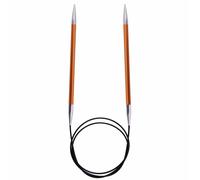 KnitPro Zing Fixed Circular Needles 60" (150cm) | Size 4.50mm