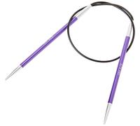 Groves & Thames ZING FC 40X3.75 - Zing: Knitting Pins: Circular: Fixed: 40cm x 3.75mm - KnitPro Groves & Thames Multicolor