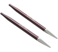 Groves & Thames ZING S IC 6 - Zing: Knitting Pins: Circular: Interchangeable: Special: 6.00mm - KnitPro in Silver Groves & Thames Silver