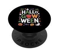 Grow a Garden Halloween - Cute Spooky Gardening Word PopSockets Adhesive PopGrip