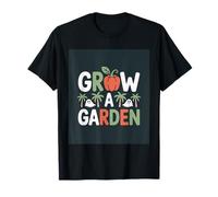 Grow a Garden Halloween - Cute Spooky Gardening Word T-Shirt