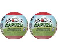 Grow A Garden - Rare Crops Bundle - Series 1 - Mini Surprise Sphere Bundle - Includes DLC Code Redeemable on Roblox - Officially Licensed Construction Set by PhatMojo (Pack of 2)