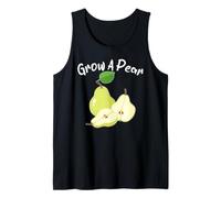 Grow a Pear Grow a Pair Funny Gardening Farmer Tank Top