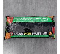 Grow Bag for Plants & Vegetable Multi-Purpose Slow Releasing Fertiliser & Compost Mix for Healthy Flowers, Fruit & Vegetables, 2 x Incredicrop® Growbags + 1 x 100g Incredicrop® Pack Thompson & Morgan