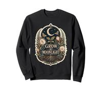 Grow By Moonlight Botanical Garden Night Sweatshirt