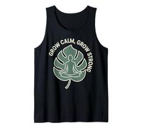 Grow Calm Grow Strong Meditation Zen Tank Top