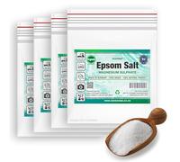 Grow Chem Epsom Salts 20KG (4x5KG Bags) Magnesium Bath Salts for Feet/Soaks
