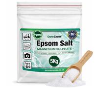 Grow Chem Epsom Salts (5KG Bag) Pure Magnesium Bath Salts for Feet/Soaks