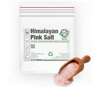 Grow Chem Natural Himalayan Pink Salt (1KG Bag), FINE Salt for Cooking, Hydrating, Bathing & Exfoliation