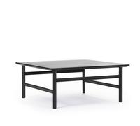 Grow Coffee Table Black Oak 80 X 80 cm