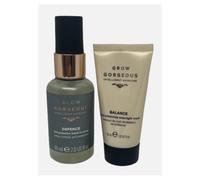Grow Gorgeous leave in spray, shine overnight mask
