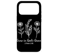Grow In God's Grace 2 Peter 3:18 Christian Scripture Bible Case for iPhone 17 Pro Max