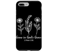 Grow In God's Grace 2 Peter 3:18 Christian Scripture Bible Case for iPhone 7 Plus/8 Plus