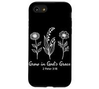 Grow In God's Grace 2 Peter 3:18 Christian Scripture Bible Case for iPhone SE (2020) / 7/8