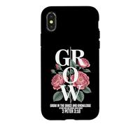 Grow In Grace Knowledge Jesus Christ 2 Peter 3:18 Case for iPhone X/XS